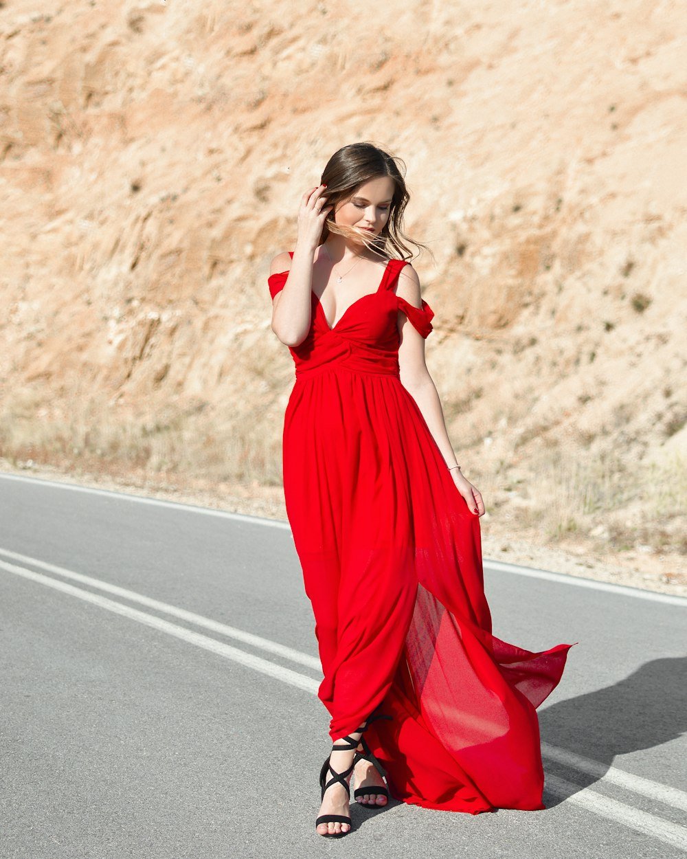 Floral A-Line Dress