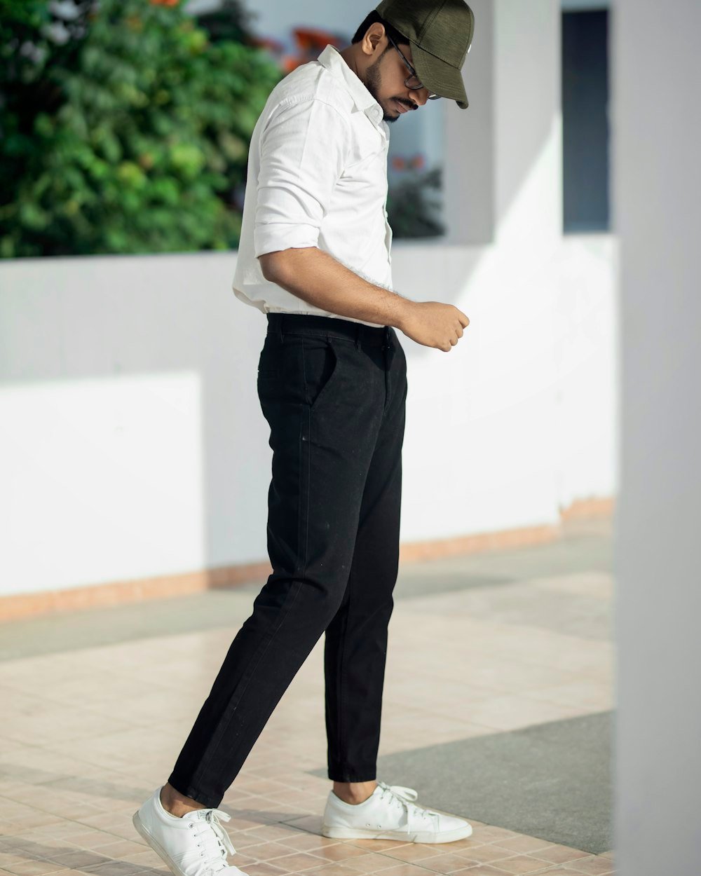 Tapered Formal Trousers