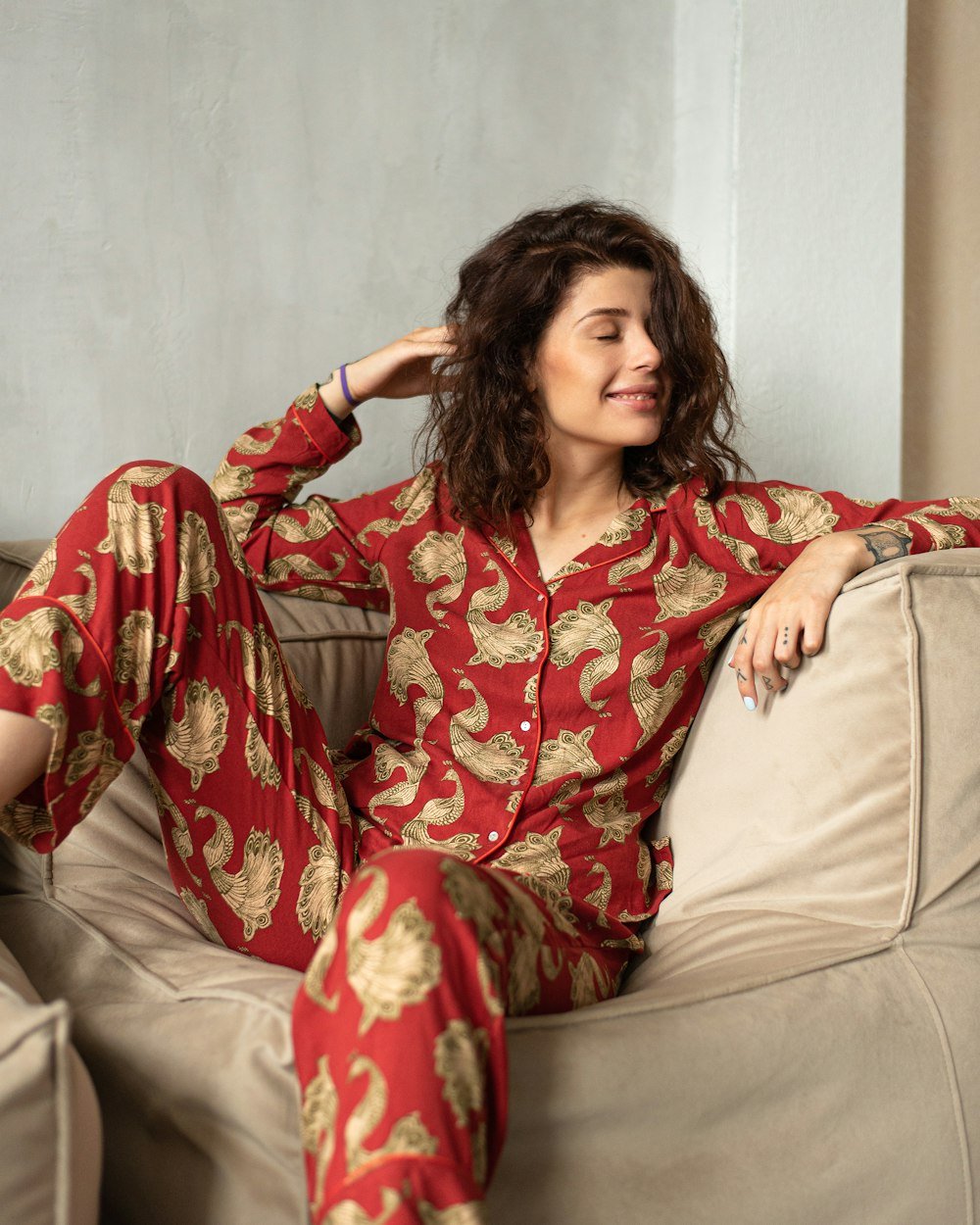 Premium Silk Sleepwear Set