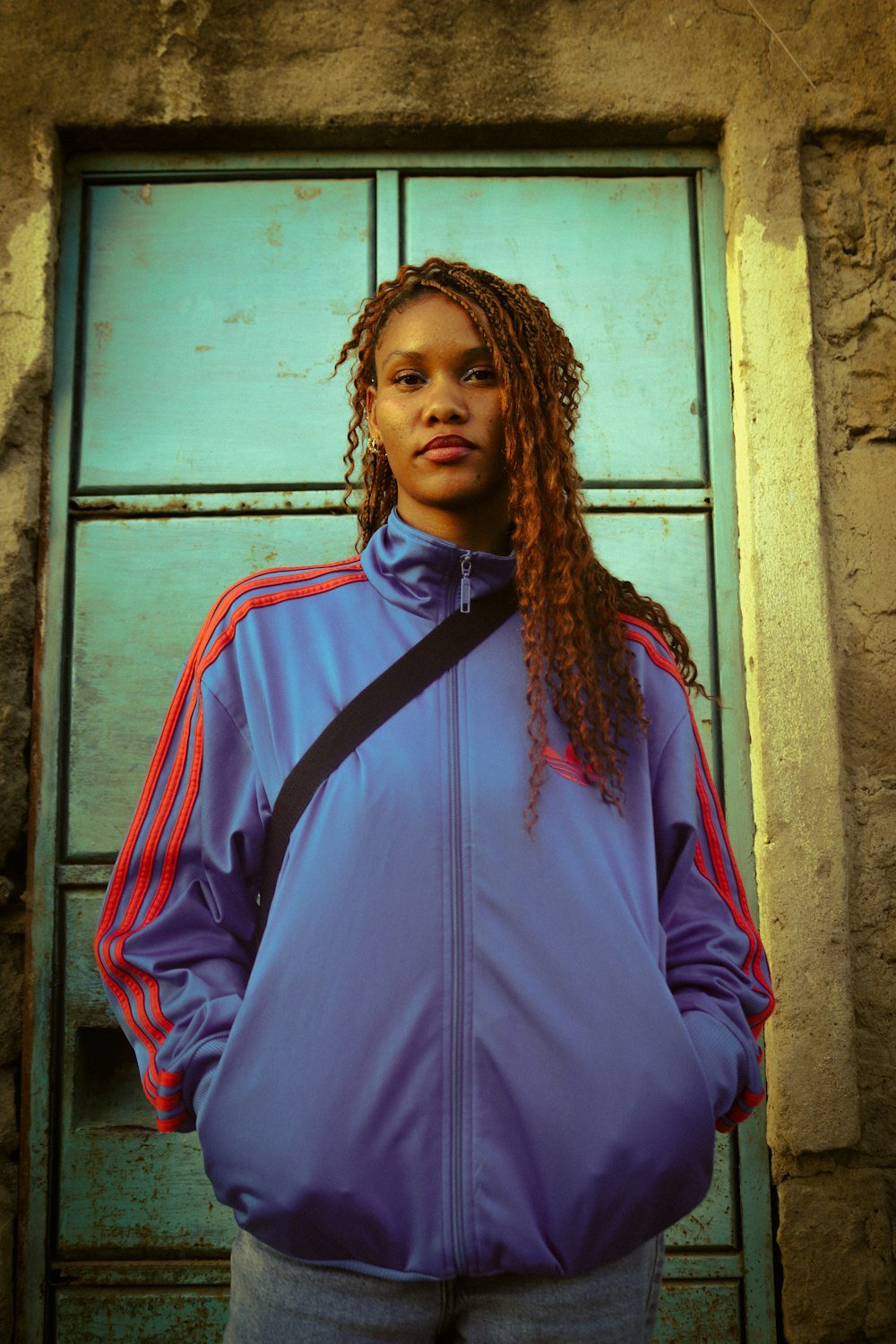 Zip-Front Track Jacket